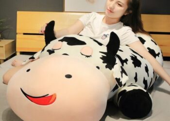 Who knew plushies cows could be so beneficial?