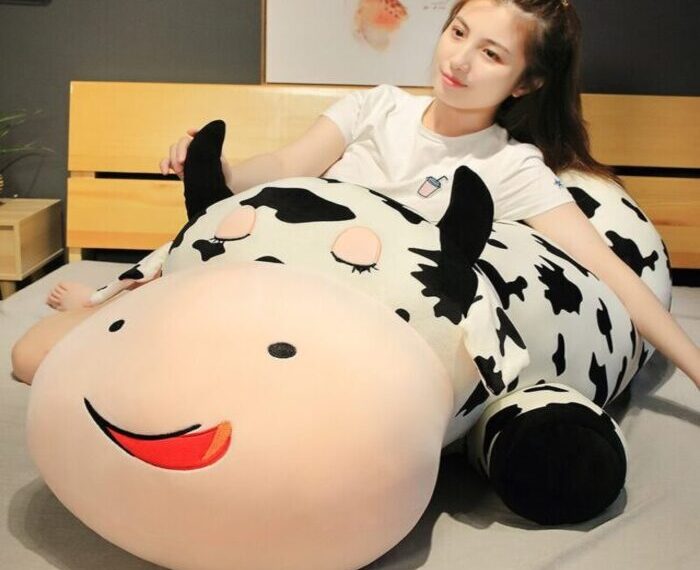 Who knew plushies cows could be so beneficial?